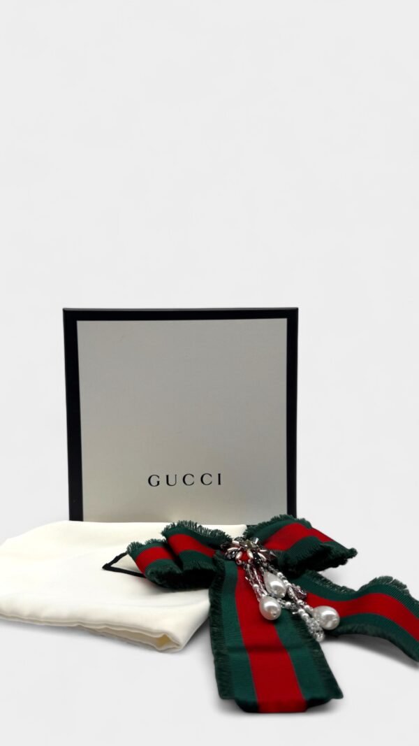 GUCCI - RIBBON BROOCH - Image 2